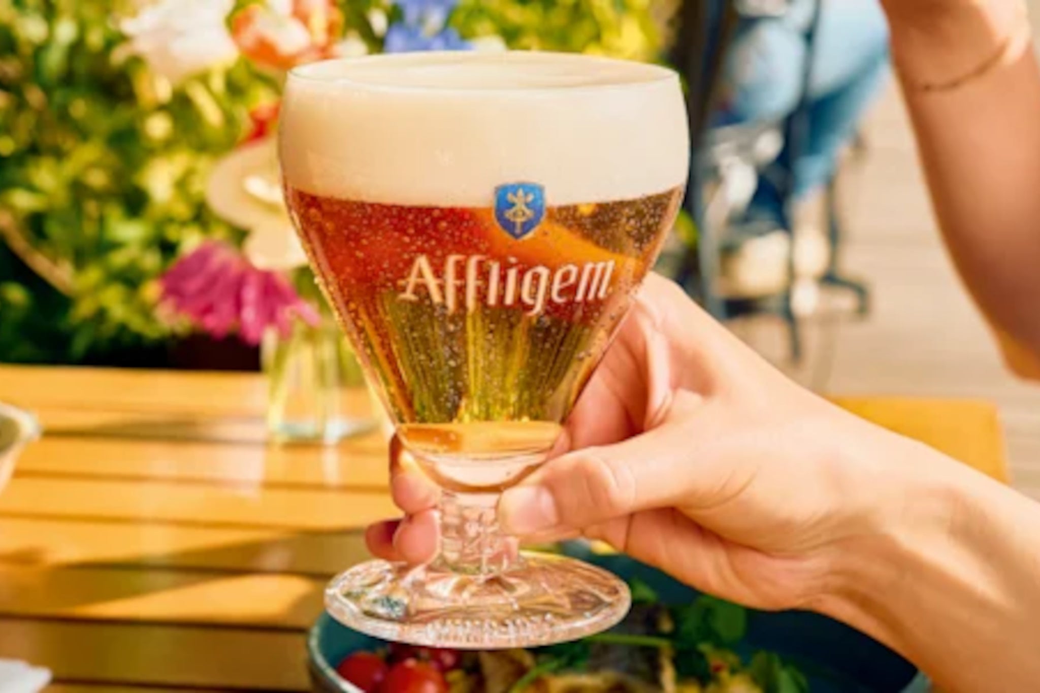 Gepersonaliseerd Affligem glas, gravure met naam