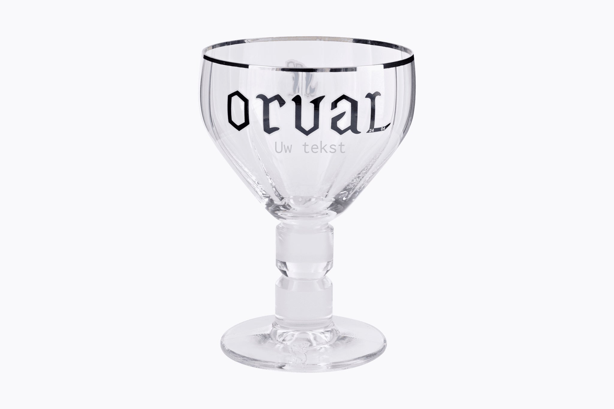 Gepersonaliseerd Orval glas, Orval bier, gravure met naam
